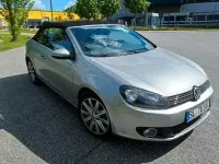 Gebraucht VW Golf Cabriolet 105 PS (77 kW) 2012 Silber Cabrio