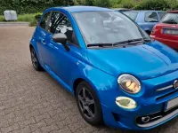 Gebraucht Fiat 500 Lounge 69 PS (50 kW) 2019 Blau Kleinwagen