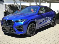 Neu BMW X6 M Performance 625 PS (459 kW) 2025 San marino blue SUV