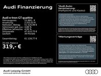 Gebraucht Audi e-tron GT quattro Ambiente 350 kW (476 PS) 2023 Daytonagrau perleffekt Limousine