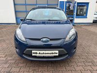 Gebraucht Ford Fiesta Trend 82 PS (60 kW) 2010 Blau Kleinwagen