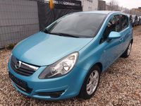 Gebraucht Opel Corsa Edition 87 PS (63 kW) 2010 Blau Kleinwagen