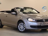 Gebraucht VW Golf Cabriolet 105 PS (77 kW) 2012 Silber Cabrio