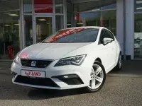 Używany Seat Leon Beats 150 KM (110 kW) 2020 Biały Sedan/Limuzyna