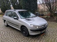 Gebraucht Peugeot 206 68 PS (50 kW) 2004 Silber Kombi