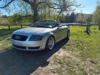 Gebraucht Audi TT Roadster 180 PS (132 kW) 2001 Silber Cabrio