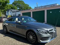 Gebraucht Mercedes C250 AMG line 211 PS (155 kW) 2017 Grau Coupé