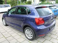 Gebraucht VW Polo Comfortline 75 PS (55 kW) 2016 Blueberry Limousine