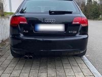 Gebraucht Audi A3 Sportback 140 PS (102 kW) 2007 Schwarz Kleinwagen