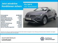 Gebraucht VW T-Roc Cabriolet Move 150 PS (110 kW) 2023 Rauch grau Cabrio