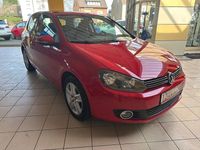Gebraucht VW Golf VI 80 PS (58 kW) 2009 Rot Kleinwagen