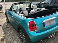 gebraucht Mini Cooper Cabriolet grün unfallfrei helle Ledersitze