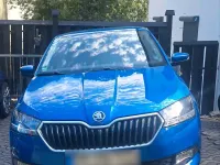 Gebraucht Skoda Fabia 95 PS (69 kW) 2021 Blau Kleinwagen