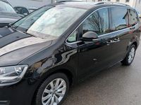 Gebraucht VW Sharan 150 PS (110 kW) 2018 Schwarz Van / Kleinbus
