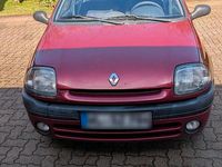Gebraucht Renault Clio II 50 PS (36 kW) 1999 Rot Kleinwagen