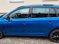 Gebraucht Skoda Rapid Joy 110 PS (80 kW) 2016 Blau Kleinwagen