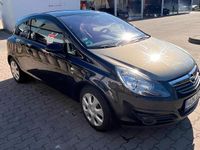 Gebraucht Opel Corsa 75 PS (55 kW) 2010 Schwarz Kleinwagen