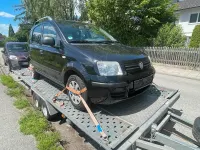 Gebraucht Fiat Panda 60 PS (44 kW) 2010 Schwarz Kleinwagen