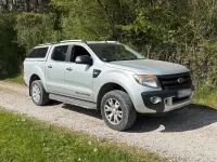 Używany Ford Ranger Wildtrack 200 KM (147 kW) 2013 Srebrny Pickup