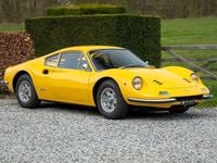 Second-hand Ferrari Dino 246 194 CP (142 kW) 1970 Galben