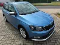 Gebraucht Skoda Fabia ScoutLine 90 PS (66 kW) 2017 Blau Limousine