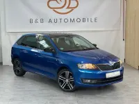 Gebraucht Skoda Rapid Style 105 PS (77 kW) 2015 Blau Kleinwagen