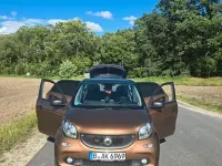 Gebraucht Smart ForFour Passion 71 PS (52 kW) 2015 Braun Kleinwagen