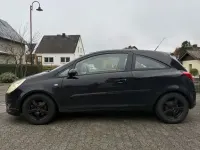 Gebraucht Opel Corsa 90 PS (66 kW) 2008 Schwarz Kleinwagen