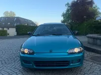 Gebraucht Honda Civic LS 75 PS (55 kW) 1995 Blau Limousine
