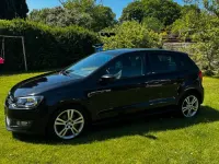 Gebraucht VW Polo 105 PS (77 kW) 2010 Schwarz Kleinwagen