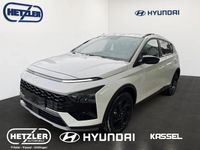 Neu Hyundai Bayon Blackline 100 PS (73 kW) 2026 Atlas white / sol SUV