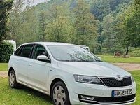Gebraucht Skoda Rapid Clever 90 PS (66 kW) 2018 Weiß Kleinwagen