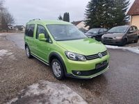 Gebraucht VW Caddy 102 PS (75 kW) 2015 Grün Van / Kleinbus