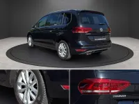 Gebraucht VW Touran Highline 150 PS (110 kW) 2017 Schwarz Van / Kleinbus