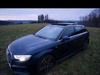 Gebraucht Audi A3 Sportback Design 184 PS (135 kW) 2018 Blau Kleinwagen