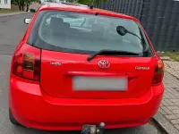 Gebraucht Toyota Corolla 92 PS (67 kW) 2002 Rot Kleinwagen