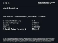 Gebraucht Audi A6 e-tron Performance 269 kW (367 PS) 2025 Gletscherweiß metallic Kombi