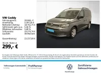 Gebraucht VW Caddy Basis 102 PS (75 kW) 2021 Grau Van / Kleinbus