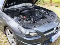 Gebraucht Mercedes SLK200 184 PS (135 kW) 2014 Grau Cabrio