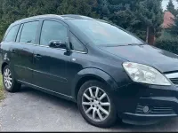 Gebraucht Opel Zafira 120 PS (88 kW) 2008 Schwarz Van / Kleinbus
