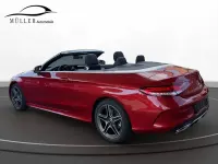 Gebraucht Mercedes C180 AMG line 156 PS (114 kW) 2021 Hyazinthrot  metalliclack Cabrio