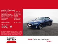 Gebraucht Audi A5 Cabriolet Advanced 150 PS (110 kW) 2024 Navarrablau metallic Cabrio