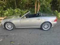 Gebraucht Mercedes SLK200 Edition 163 PS (119 kW) 2003 Silber Cabrio