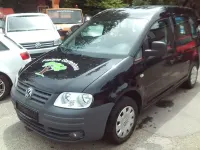 Gebraucht VW Caddy Team 75 PS (55 kW) 2010 Schwarz Van / Kleinbus