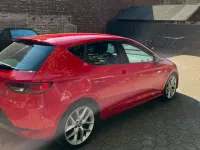 Usata Seat Leon FR 150 CV (110 kW) 2017 Rosso Berlina