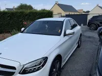 Gebraucht Mercedes C180 AMG line 156 PS (114 kW) 2019 Weiß Kombi