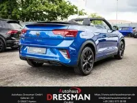 Gebraucht VW T-Roc Cabriolet Beats 150 PS (110 kW) 2022 Blau Cabrio