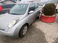 Gebraucht Nissan Micra 80 PS (58 kW) 2004 Silber Kleinwagen
