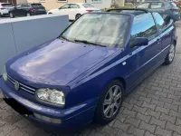 Gebraucht VW Golf Cabriolet 90 PS (66 kW) 1996 Blau Cabrio