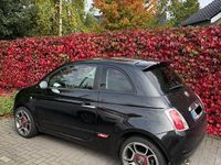 Gebraucht Fiat 500 Abarth 101 PS (74 kW) 2009 Schwarz Cabrio
